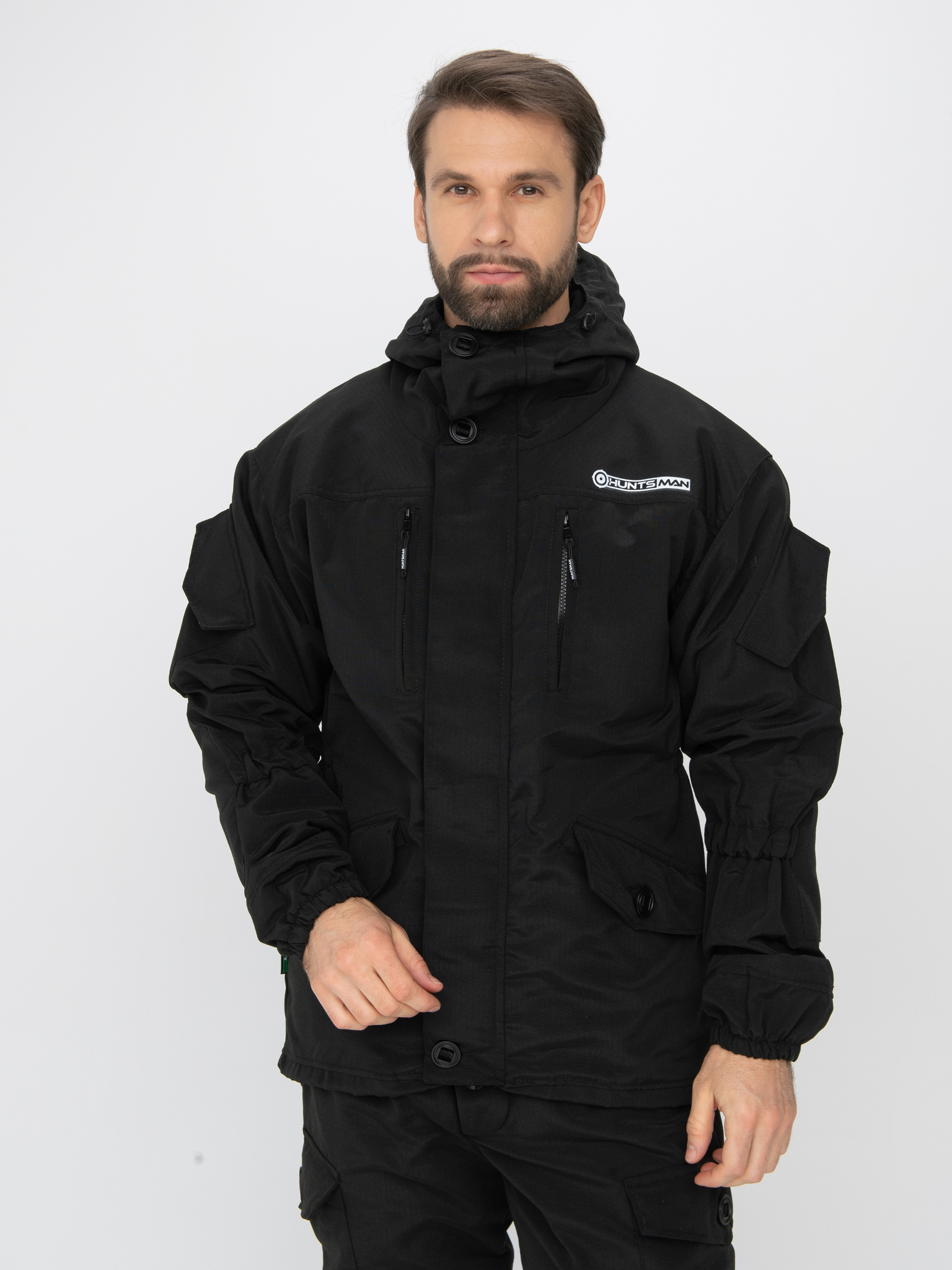 Костюм демисезонный Горка-5 ткань Смесовая Рип-Стоп Черный