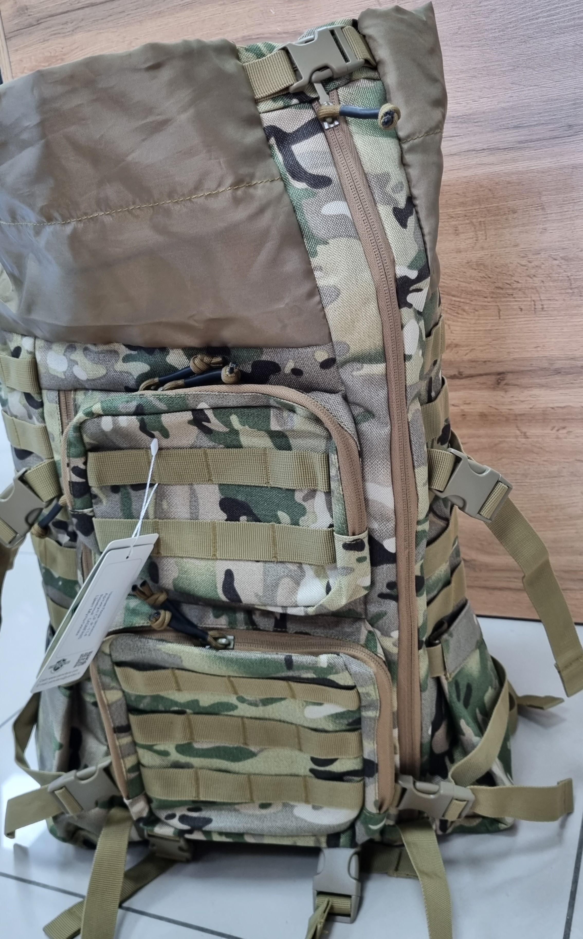 Рюкзак тактический 50л Camofans CF-P-114 мультикам