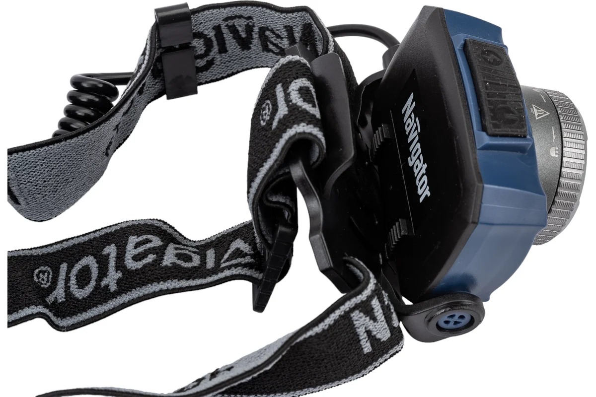 Фонарь Navigator 14 238 NPT-H18-ACCU налоб. 1CREE LED 10 Вт,7 реж, Li-ion 2Ач