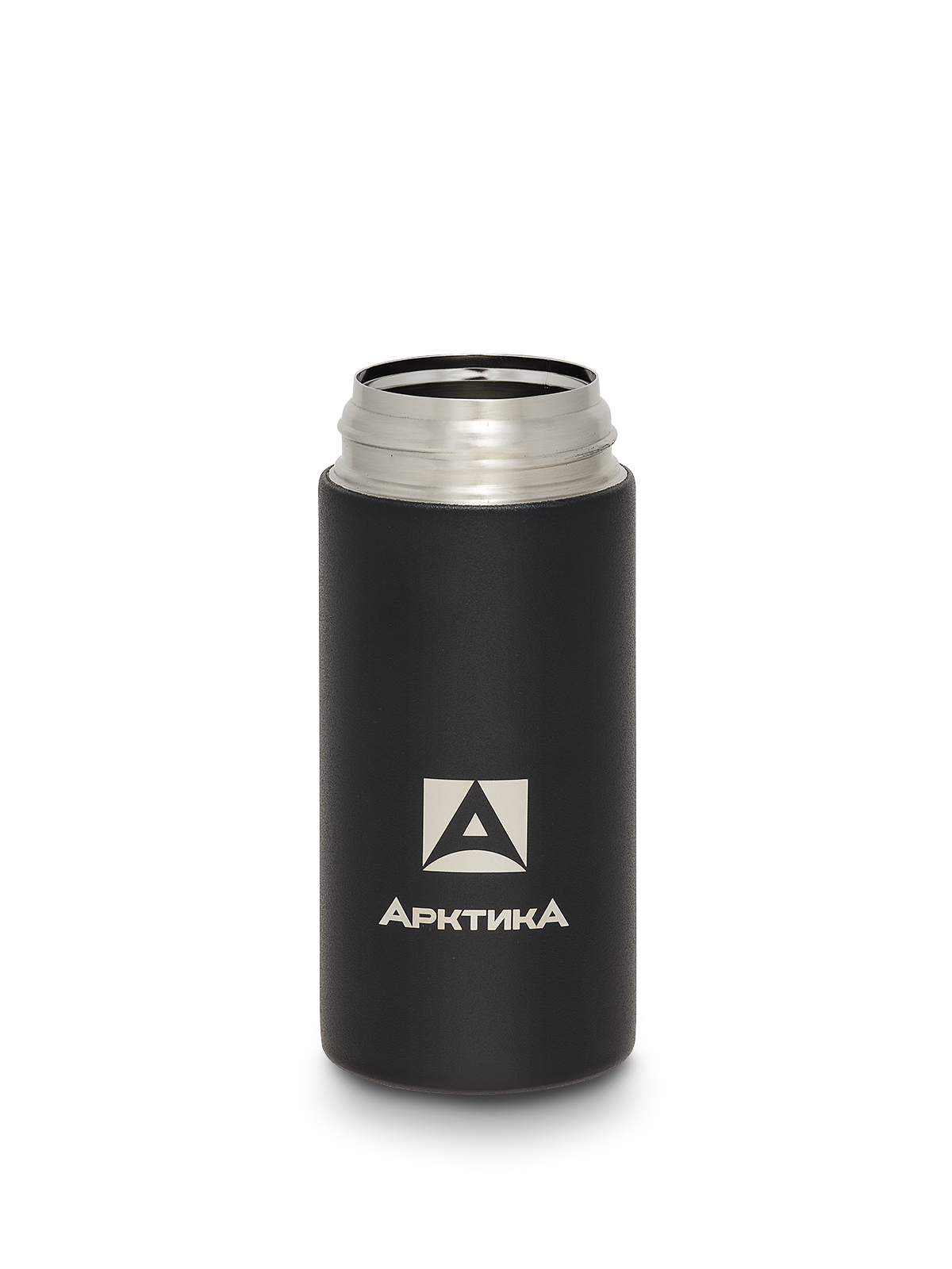 Термос питьевой  вакуумный, бытовой, тм "Арктика", 350 мл, 705-350 текстурный черный