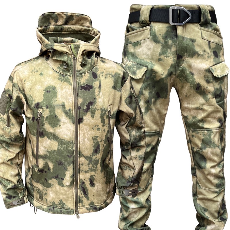 Костюм тактический Camofans SoftShell мох