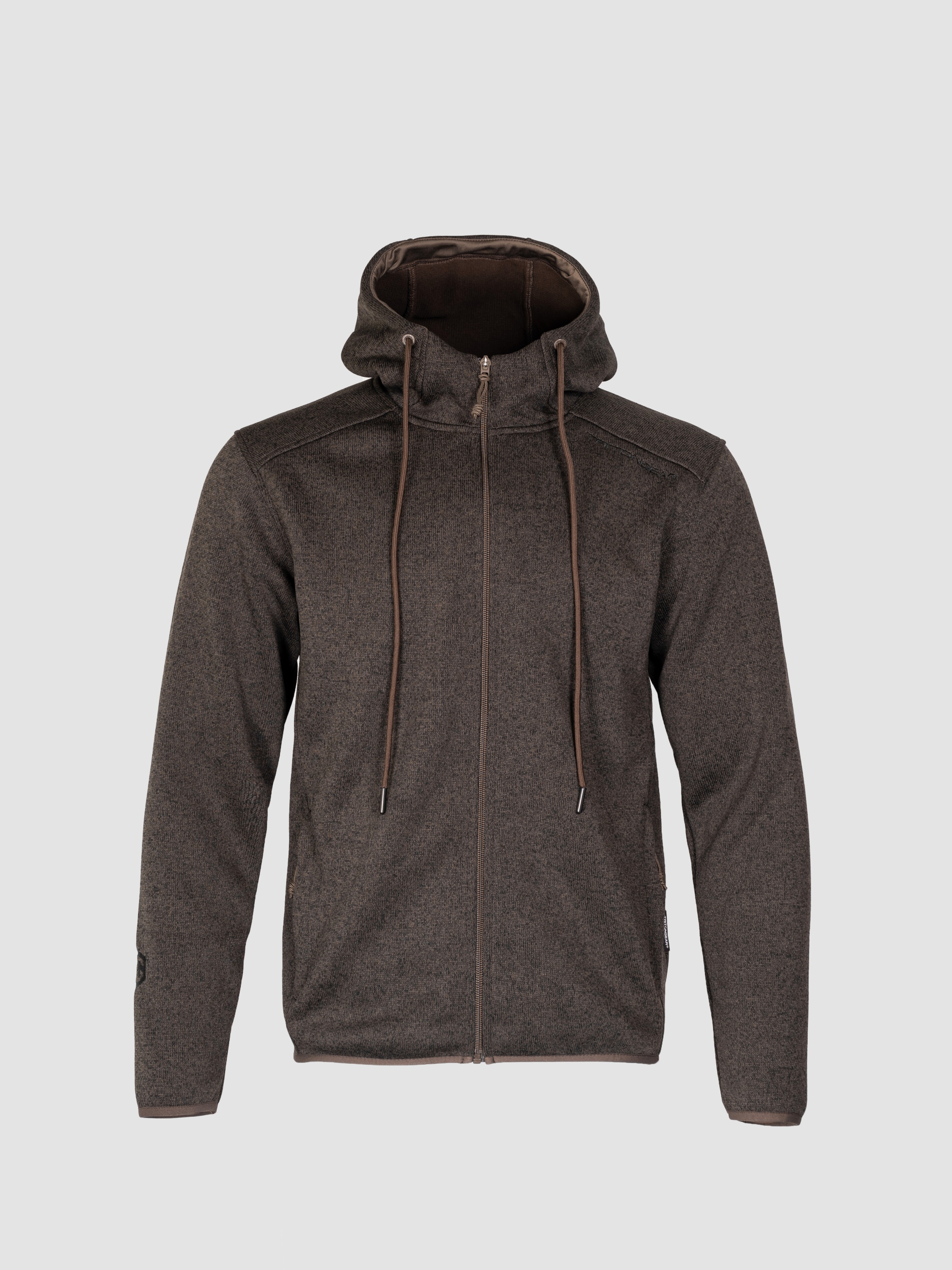 Толстовка "KAREL HOOD" TRITONGEAR коричневый флис
