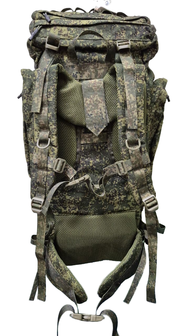 Рюкзак тактический Camofans CF-P-065 65 л. зеленая цифра