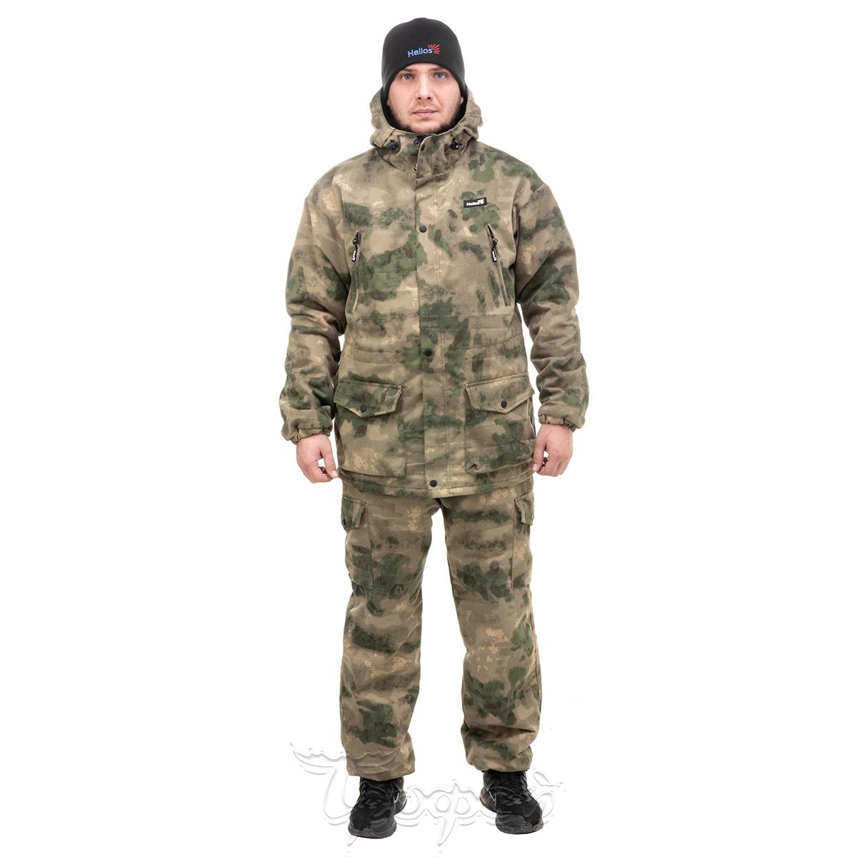 Костюм демисезонный на флисе Дельта-2 мох RG