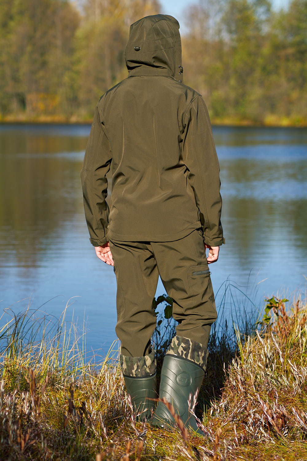 Костюм арт. 105 Форест софтшелл олива