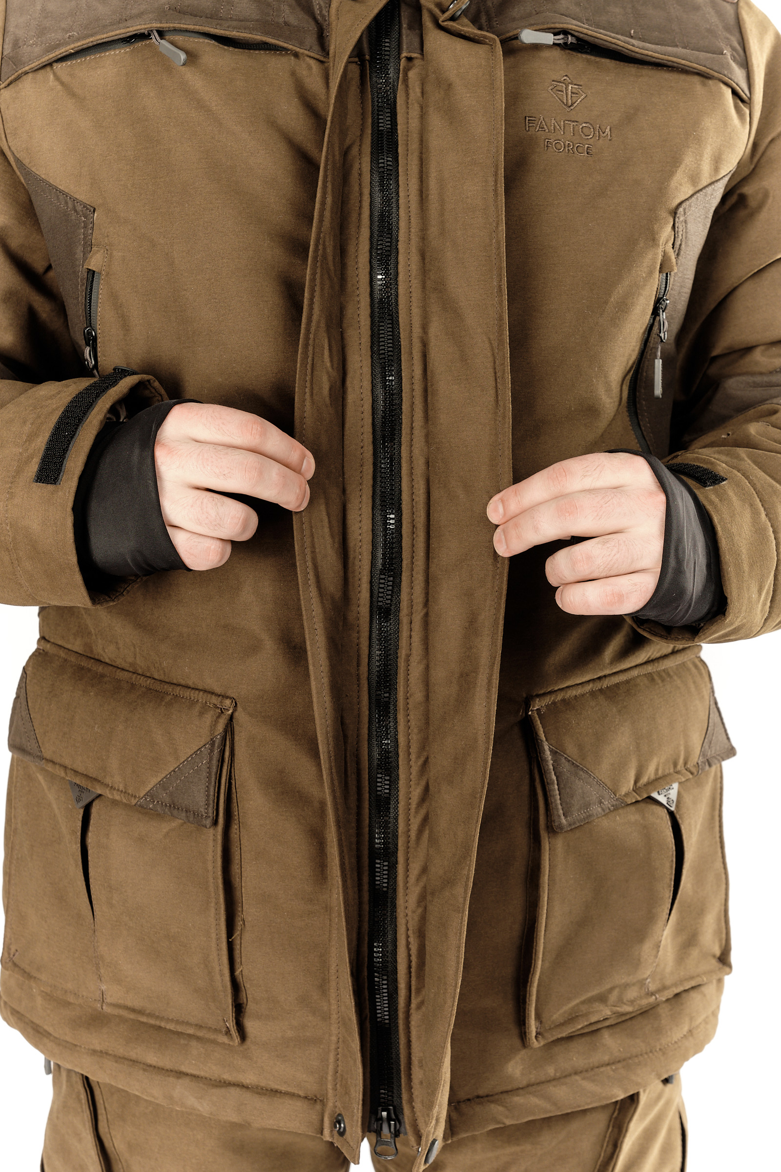 Костюм зимний мужской STINGER COLD -15C  L.Brown 21\D.Brown 22