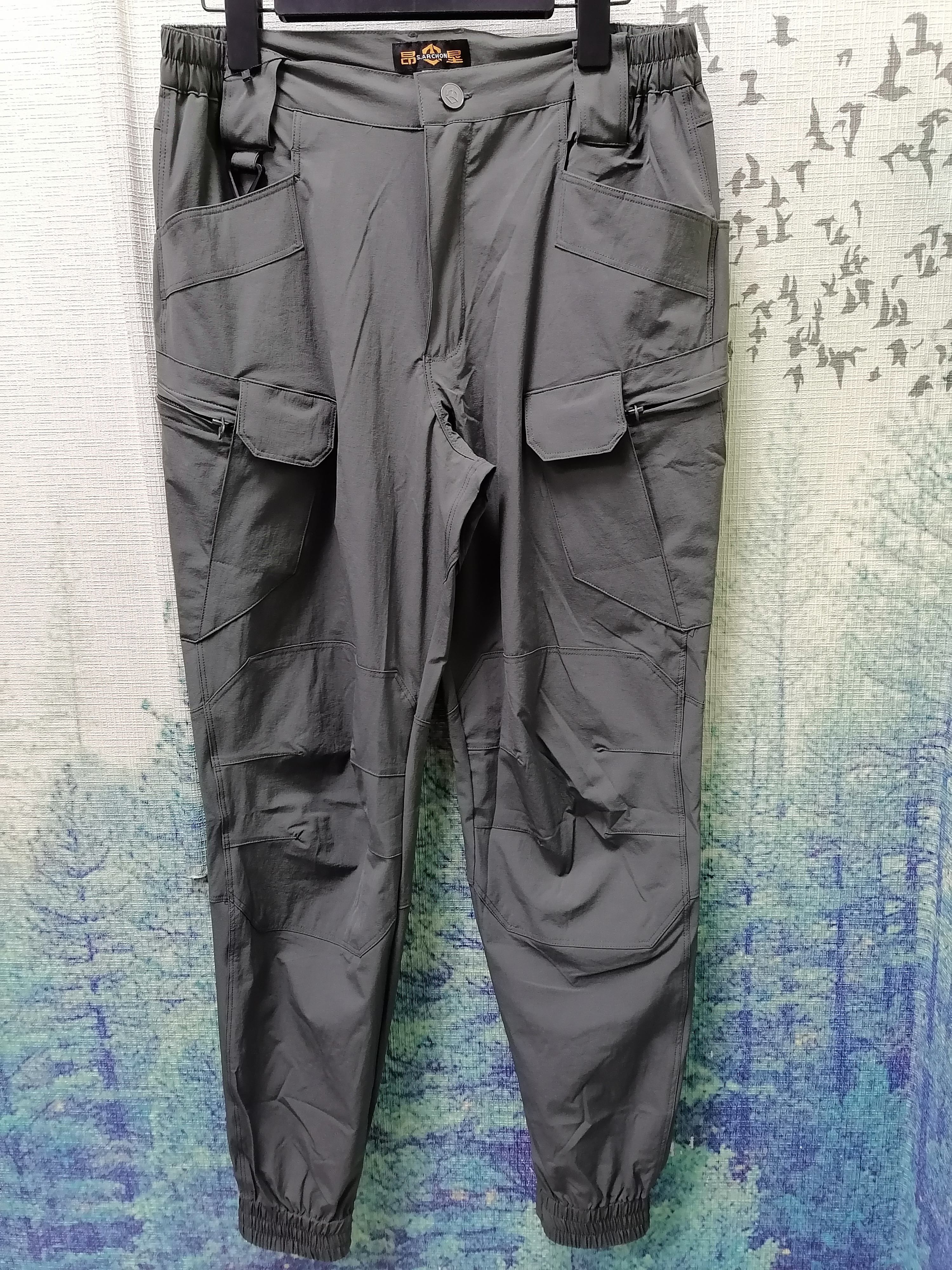 Джоггеры летние S.Archon холодок олива S-IX107