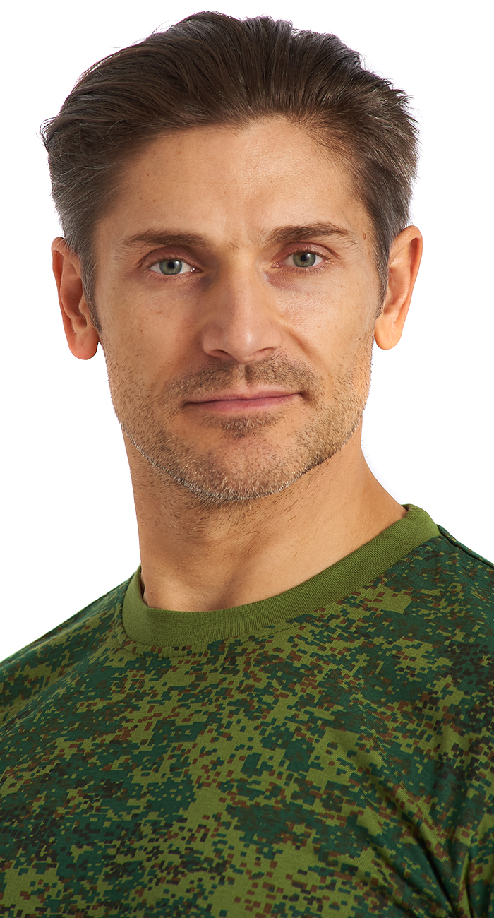 Футболка кмф "Цифра зеленая"