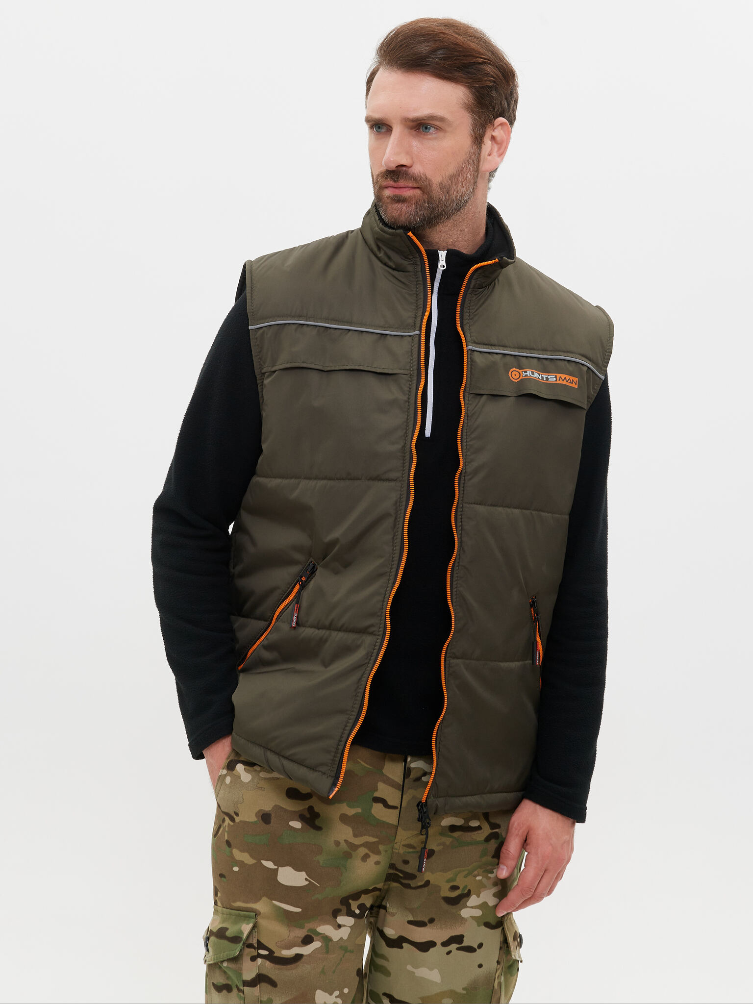 Жилет демисезонный Huntsman Беркут Хаки