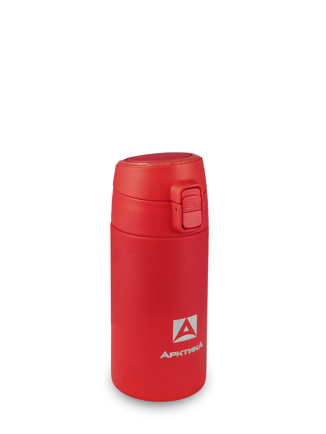 Термос питьевой  вакуумный, бытовой, тм "Арктика", 350 мл,  705-350 текстурный красный