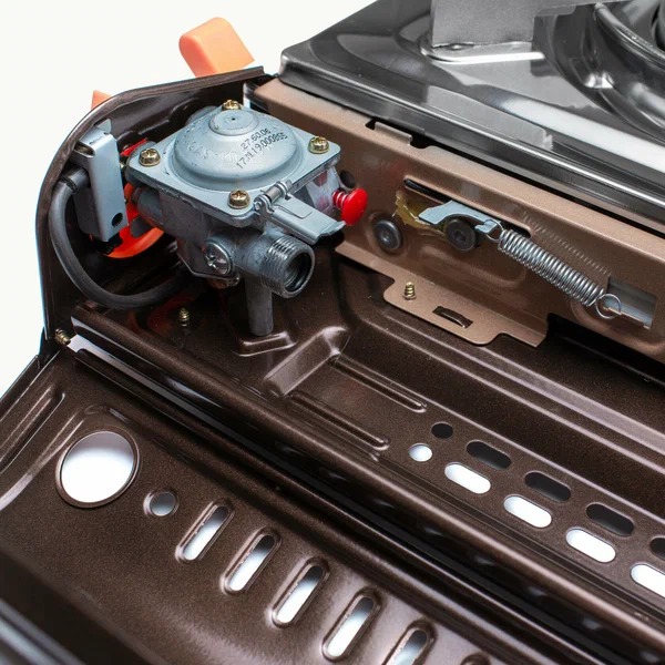 Газ плита NaMilux NA-P4075PS/PL2057PS + ПЕРЕХОДНИК Конфорка керамика. Верхняя крышка нерж. сталь.