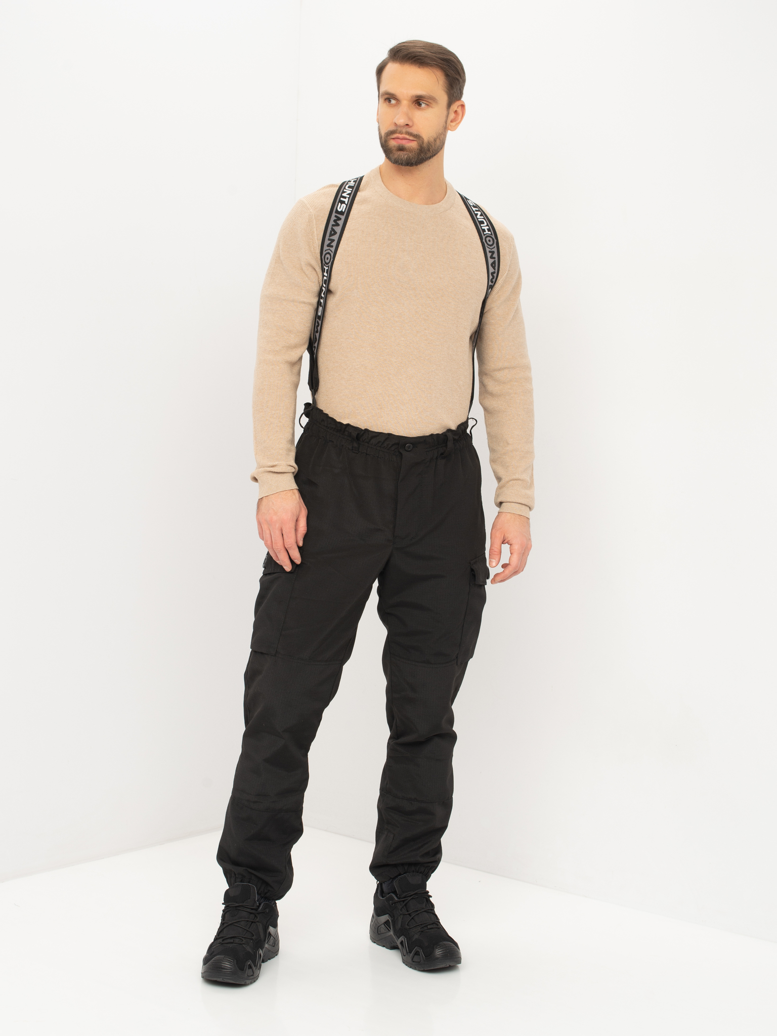 Костюм летний Горка 5 Черный Рип-Стоп