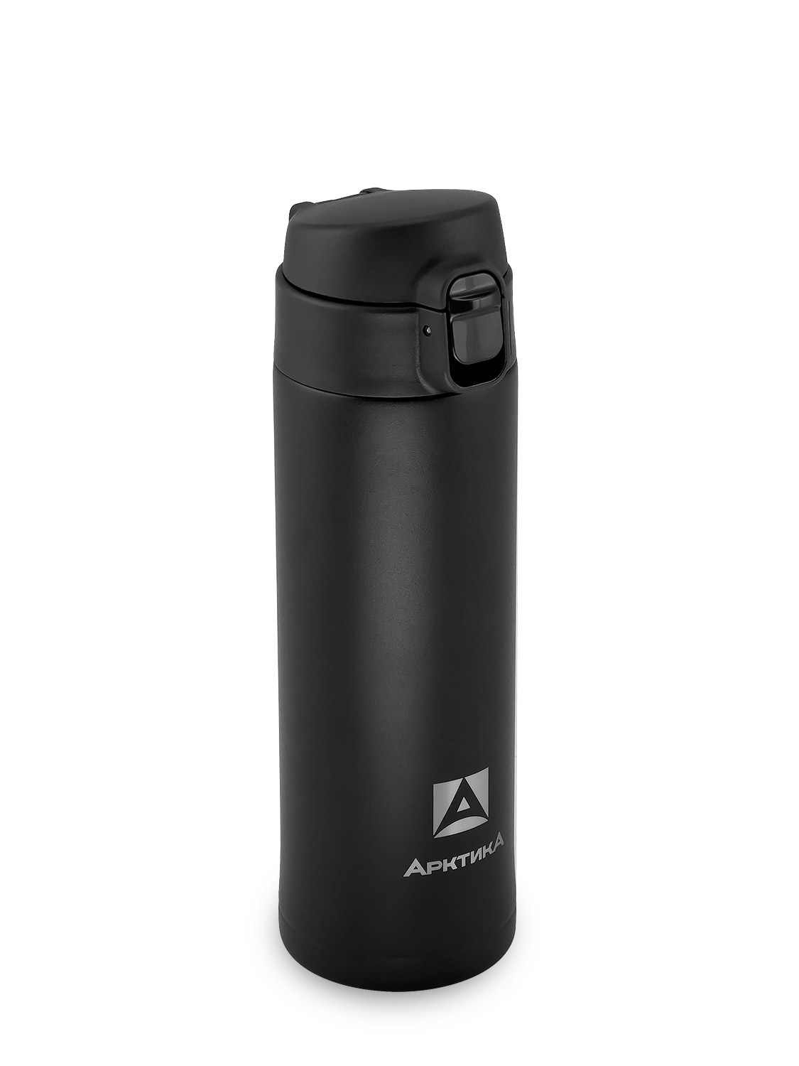 Термос питьевой  вакуумный, бытовой, тм "Арктика", 420 мл, 701-420 текстурный черный