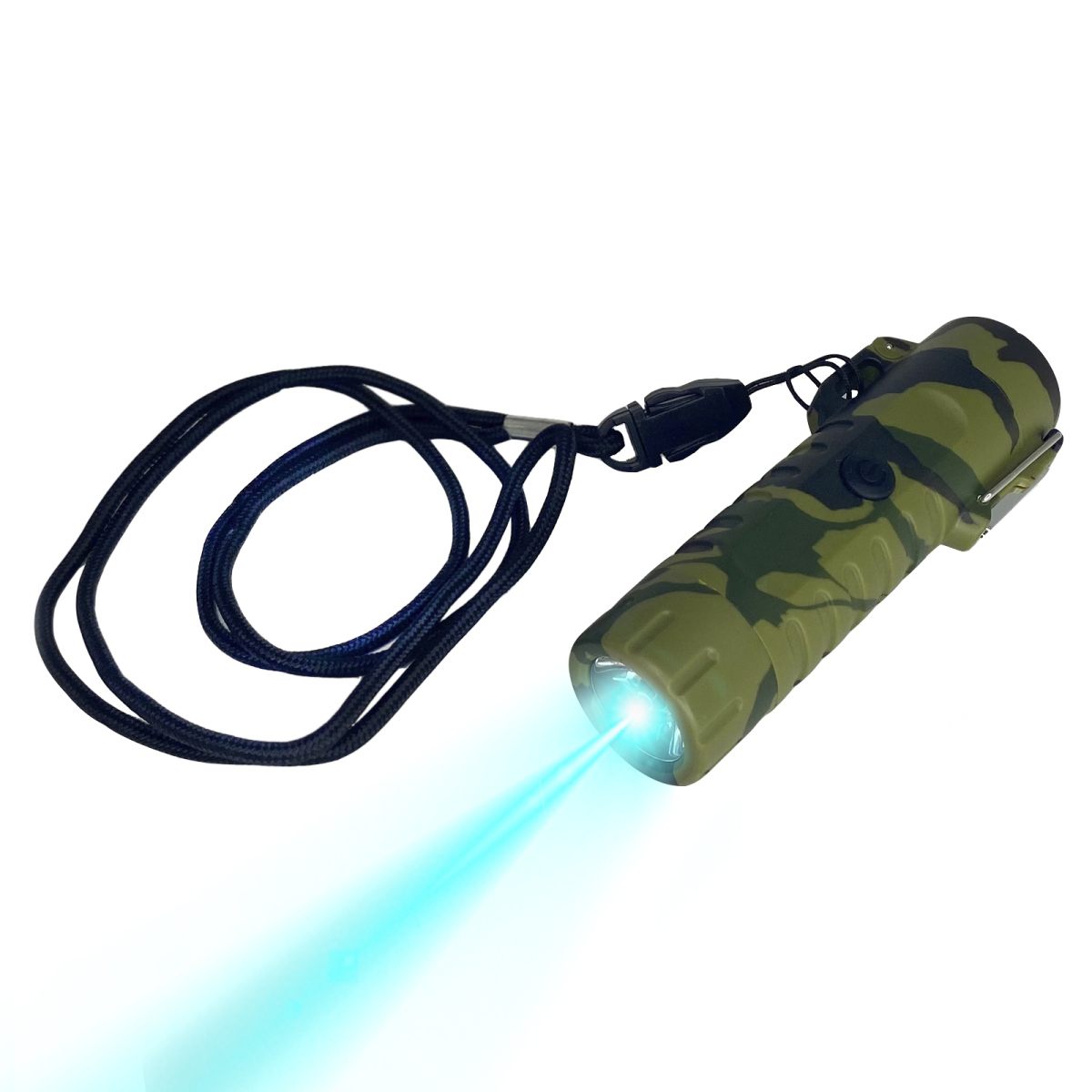 Фонарик USB с ветростойкой дуговой зажигалкой (камуфляж)