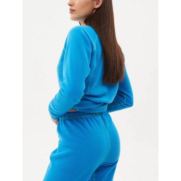 Термобелье женское Thermoline ZIP  Флис цвет Голубой -40С