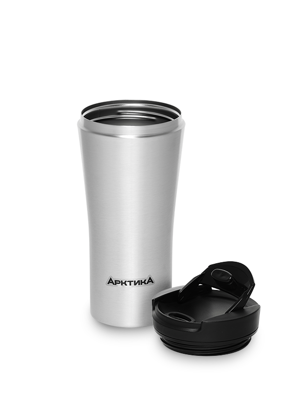 Термос-кружка вакуумная автомобильная тм "Арктика", 500 мл, 410-500P