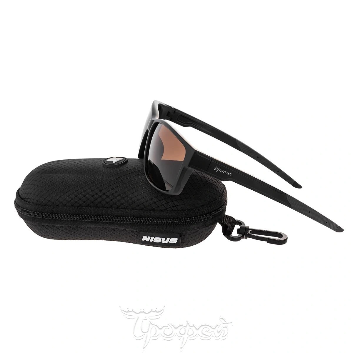 Очки поляризационные в жест.чехле (коричневый) (N-OP-PF2015-C) Nisus