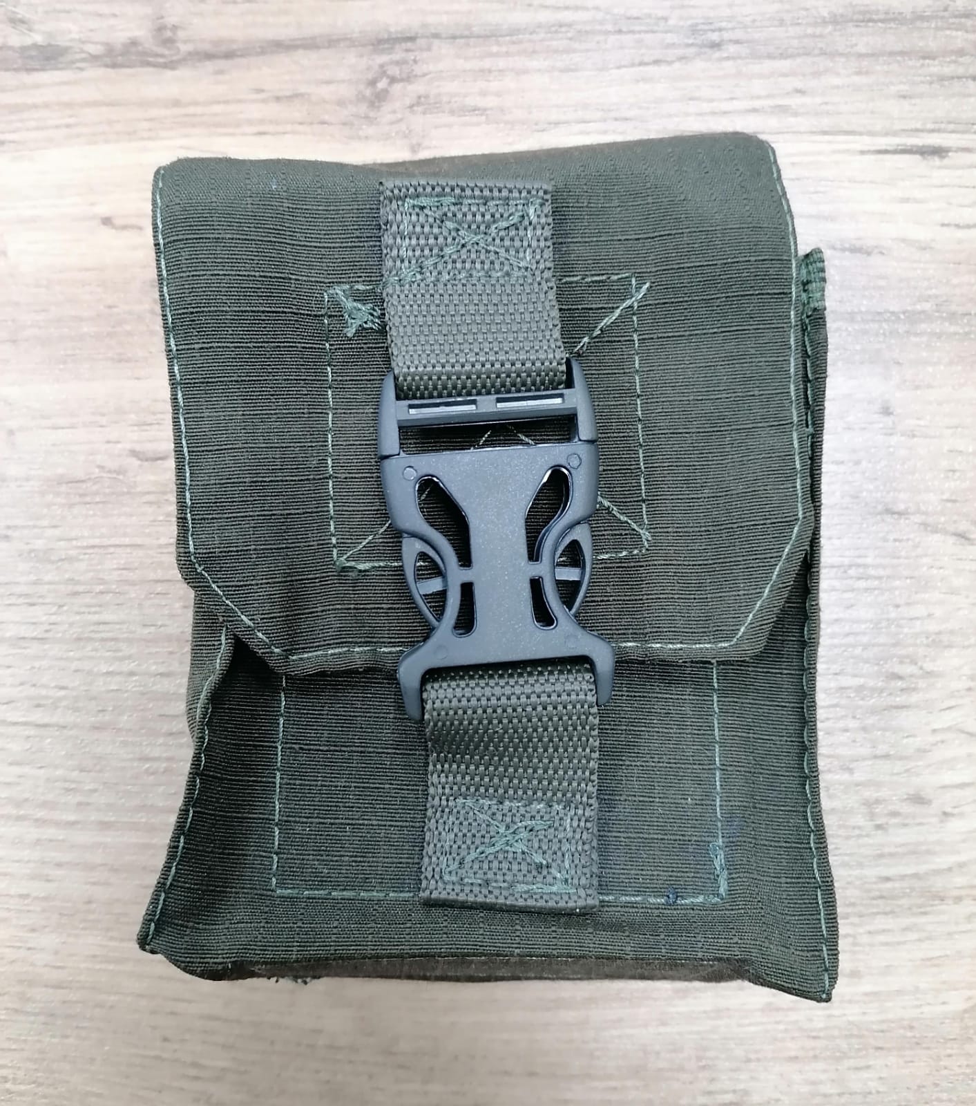 Подсумок под магазины СВД х2 закр. (ткань гретта рипстоп) ОЛИВА