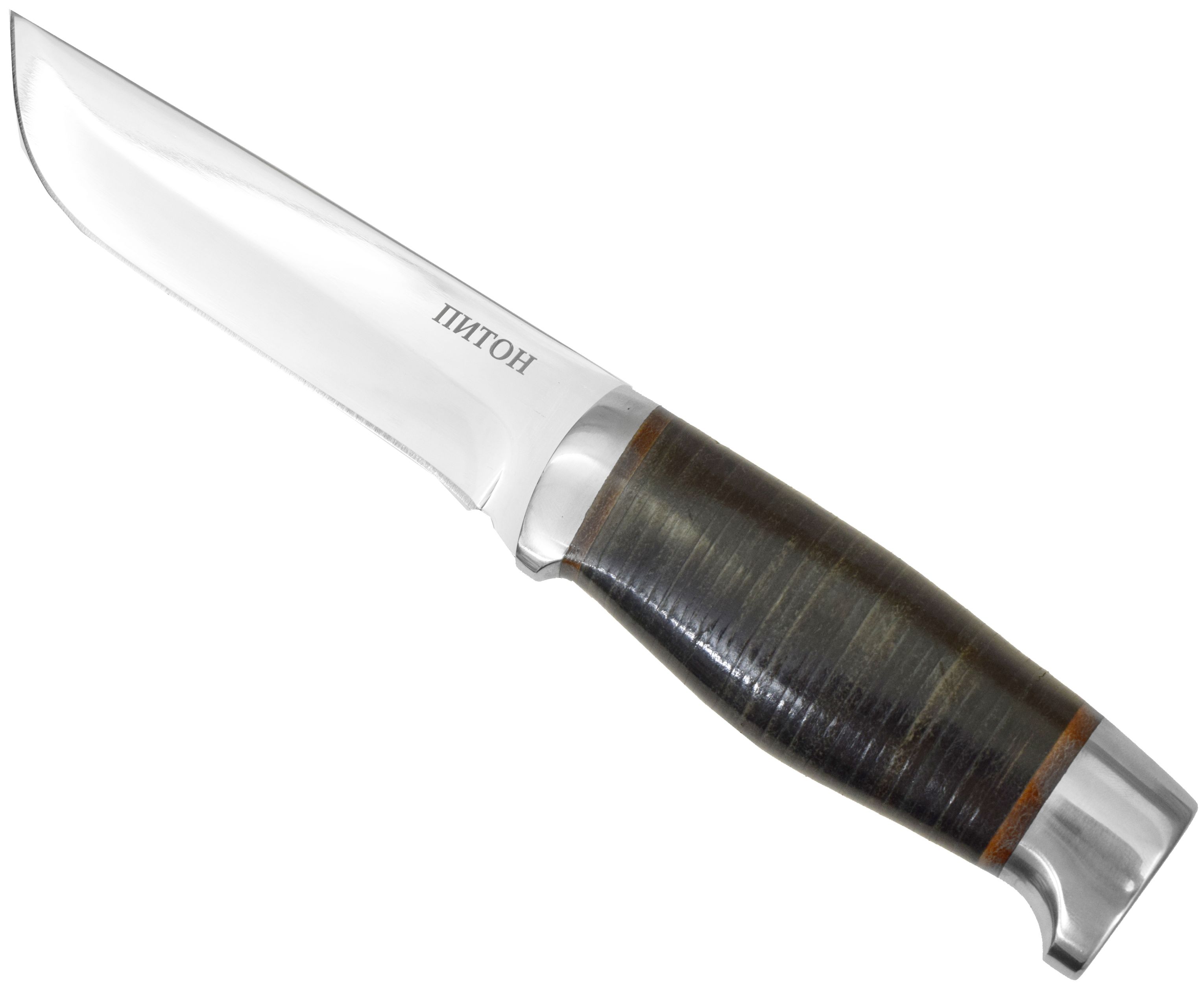 Нож нескладной кожа чехол VD36 "Питон"