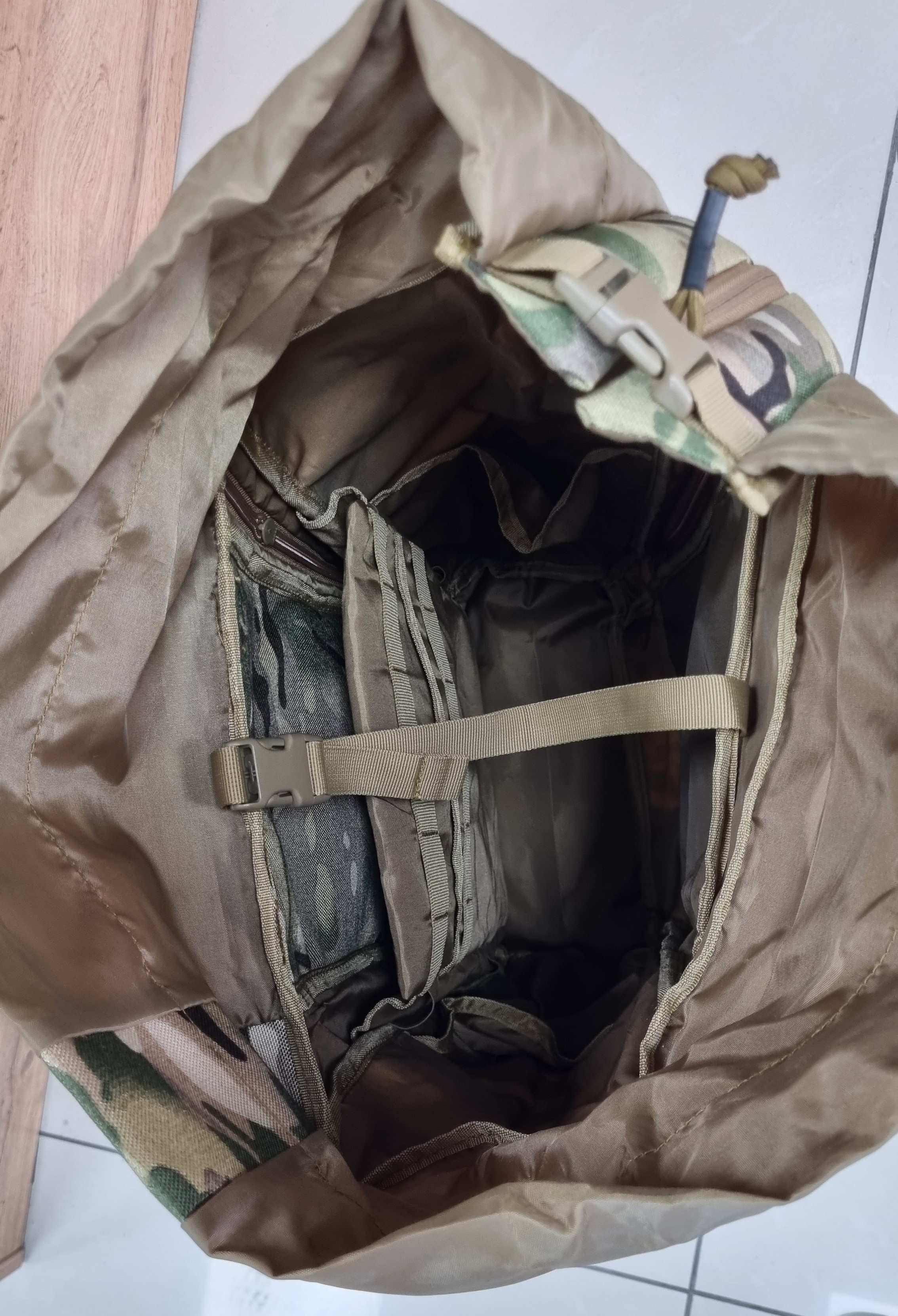 Рюкзак тактический 50л Camofans CF-P-114 мультикам