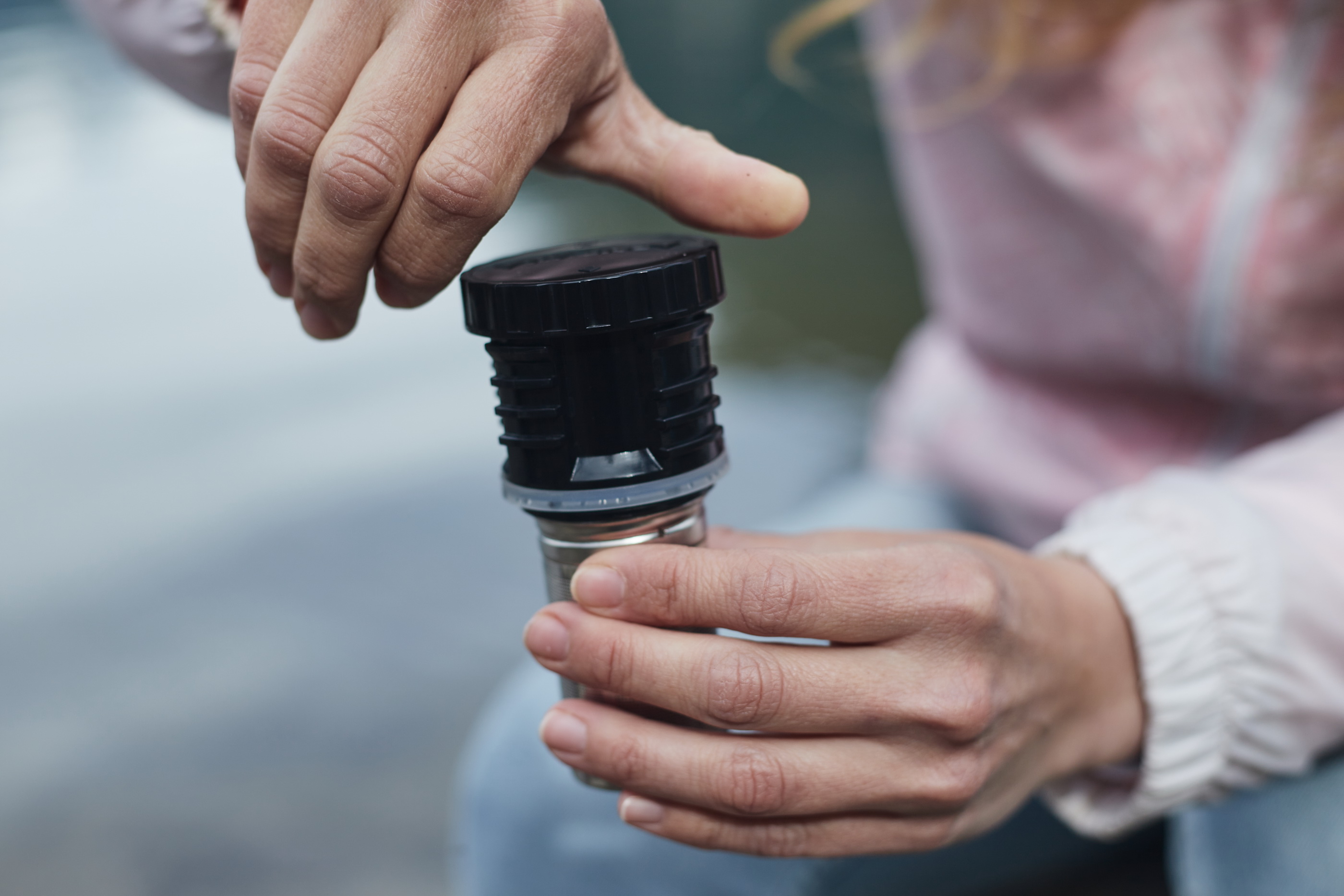 Термос бытовой, вакуумный, с ситечком тм "Арктика", 1000 мл, арт.101-1000С