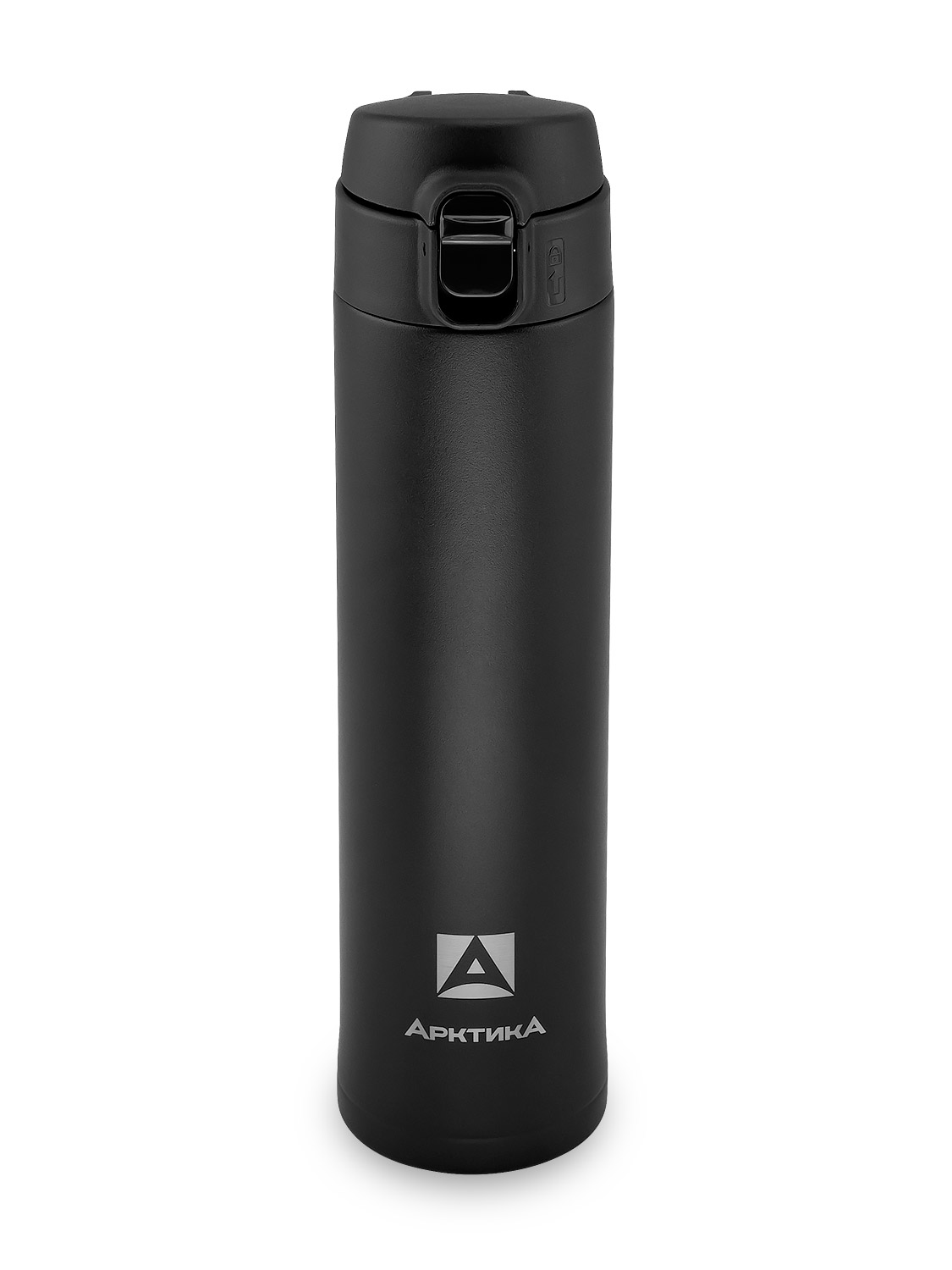 Термос питьевой  вакуумный, бытовой, тм "Арктика", 520 мл, 701-520 текстурный черный