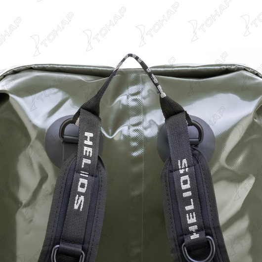 Герморюкзак 60 л (ПВХ, хаки/черный) (HS-GR-60-HB) Helios