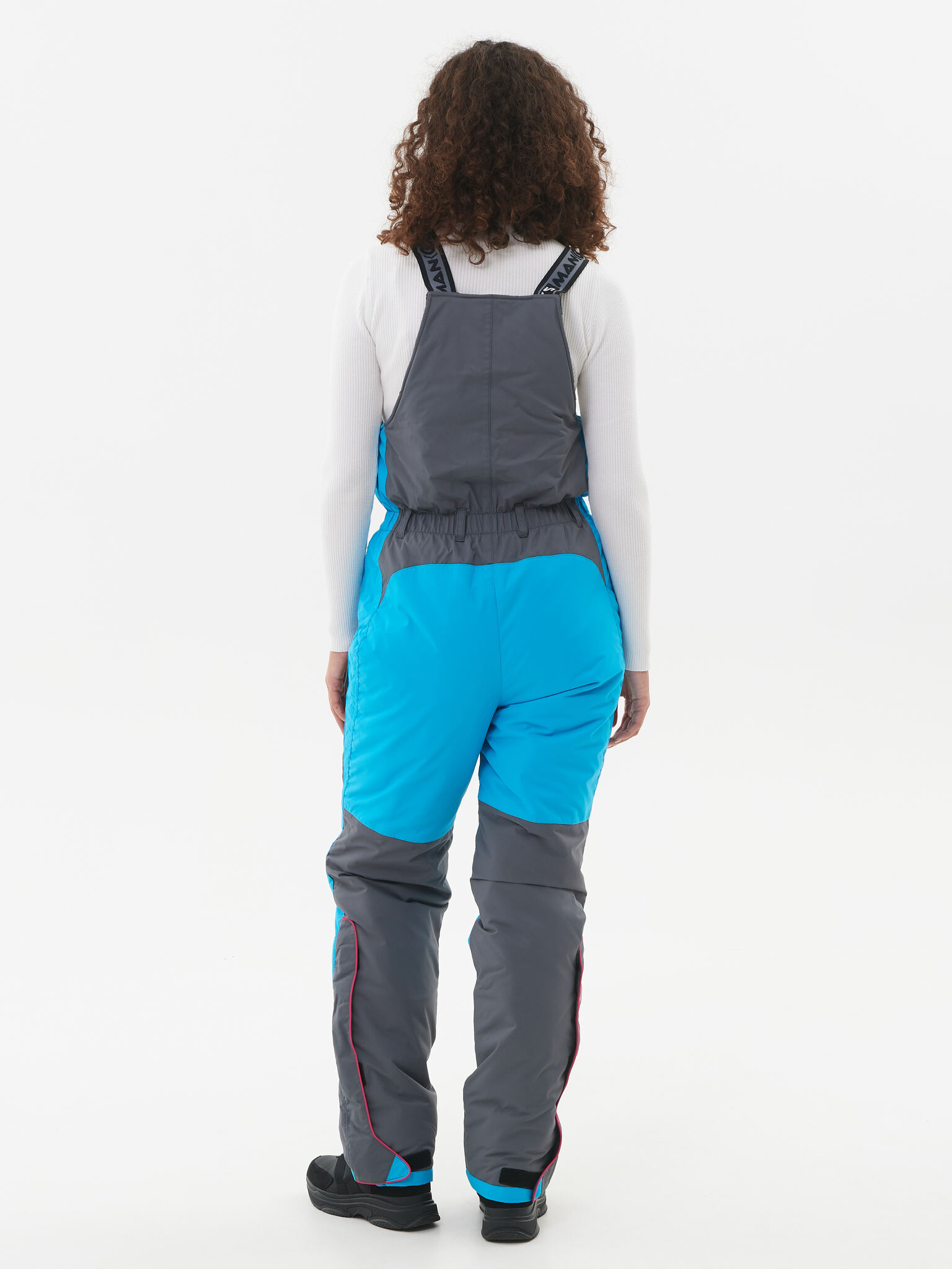 Костюм зимний женский Huntsman Siberia Lady -35°С (цв.серый/голубой, тк. Breathable)