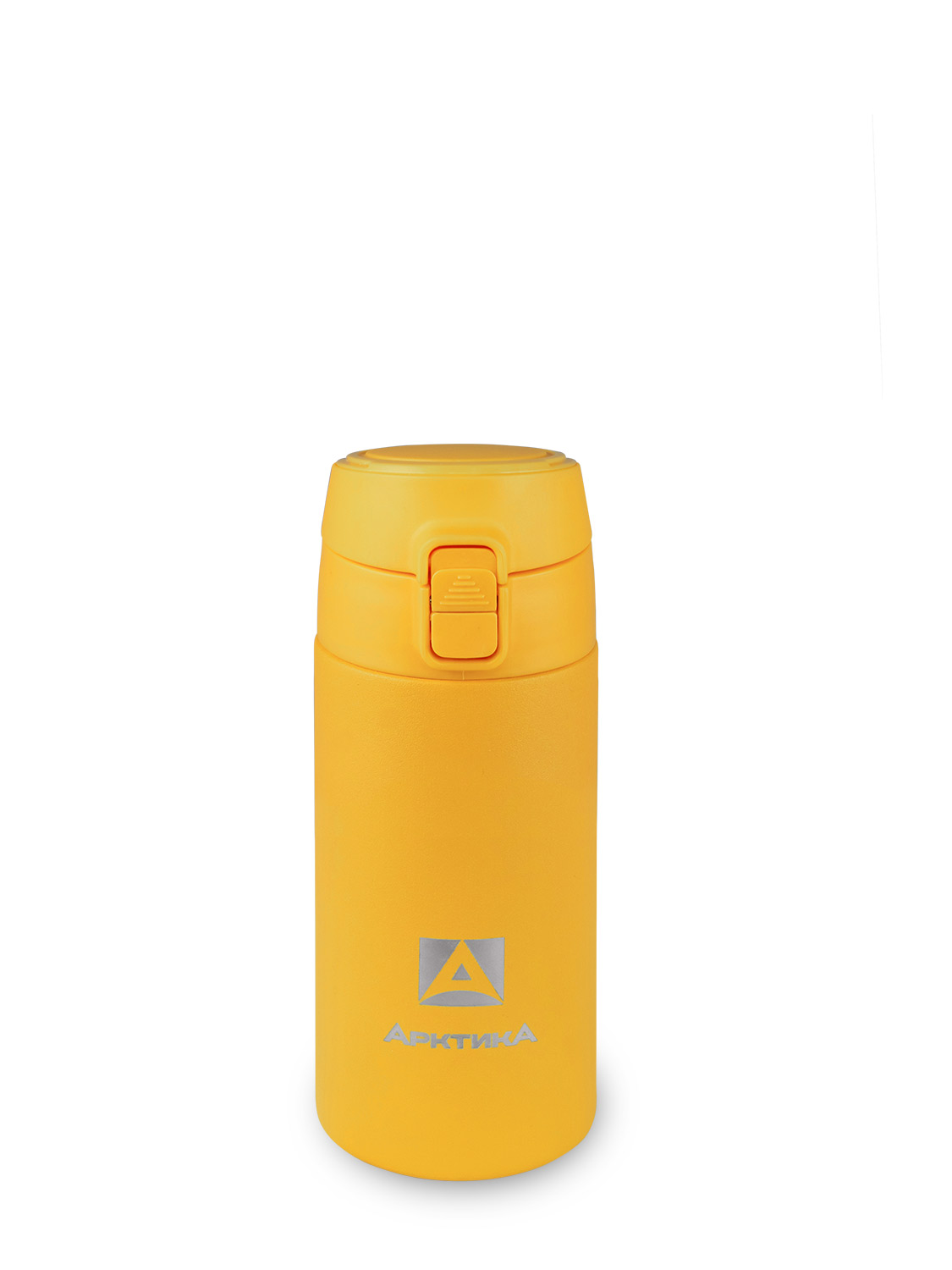 Термос питьевой  вакуумный, бытовой, тм "Арктика", 350 мл, 705-350 текстурный желтый