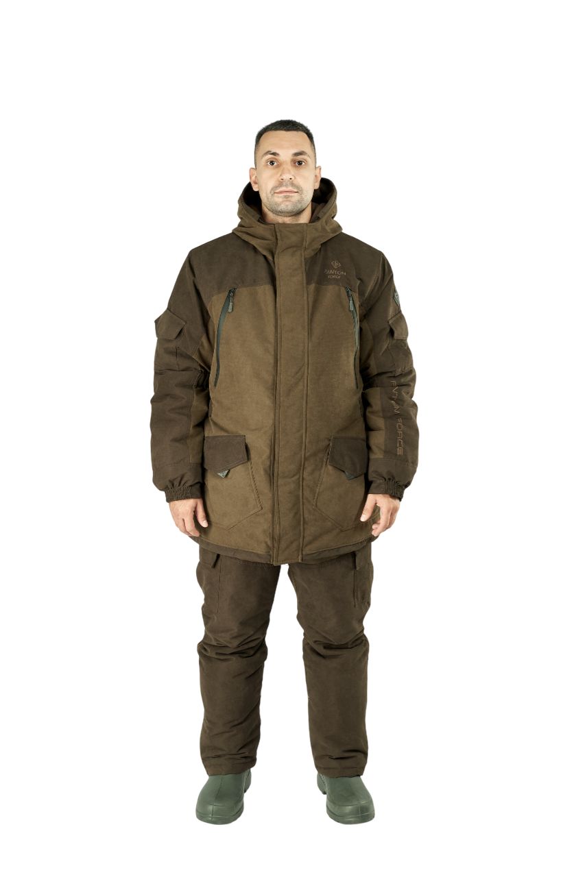 Костюм зимний мужской "NORDPOINT" (L.Brown 21\D.Brown 22)