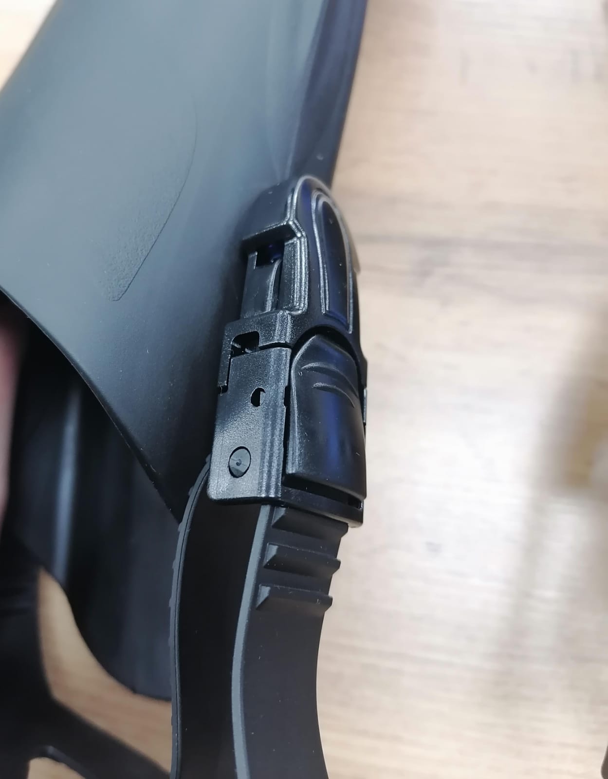 Ласты без пятки черные р.42-47