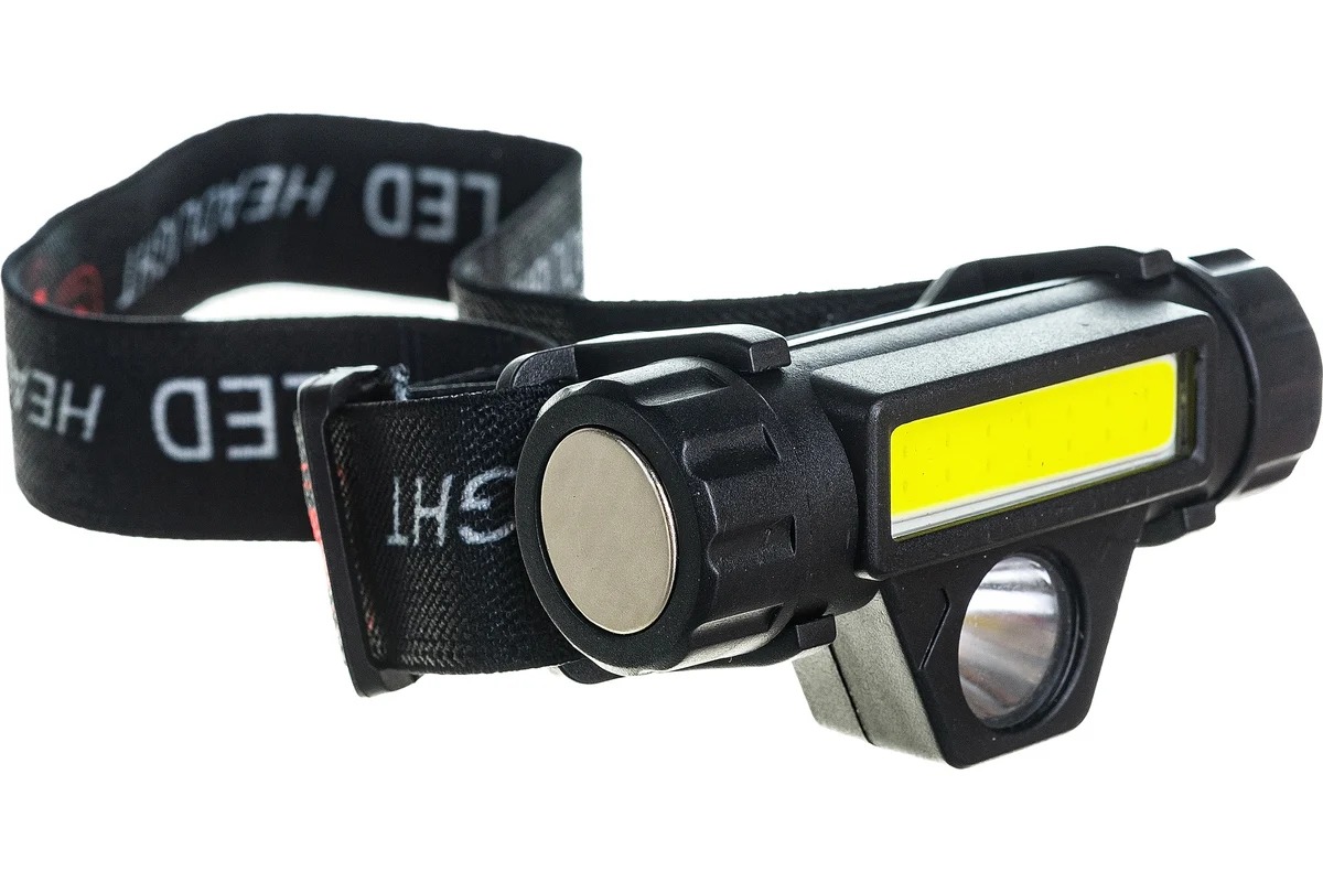 Фонарь Navigator 14 661 NPT-H25-ACCU налоб.1CREE LED5Вт+1COB LED3Вт,Li-ion 1,2Ач