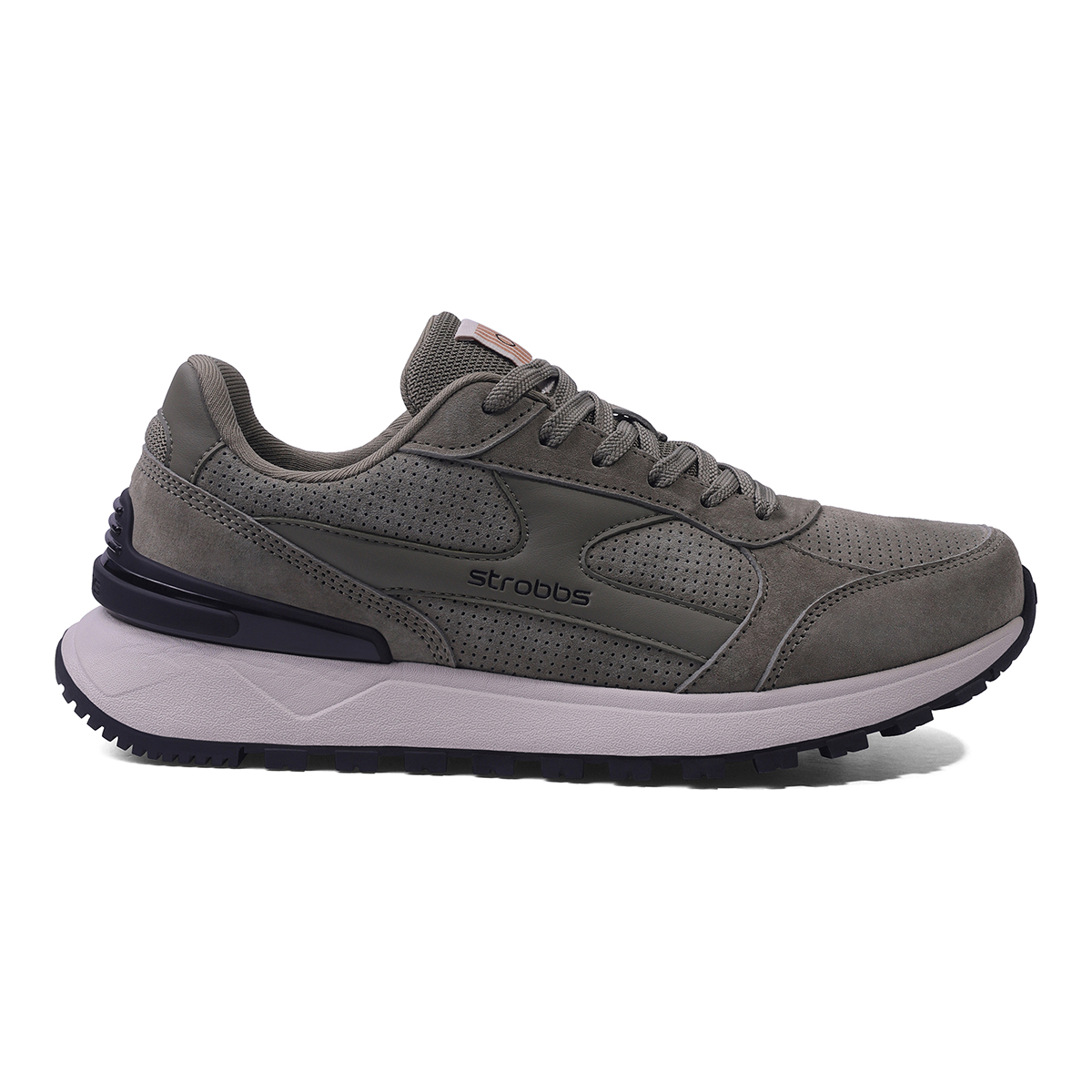 Кроссовки мужские STROBBS C3696-19 MONO BASE M хаки