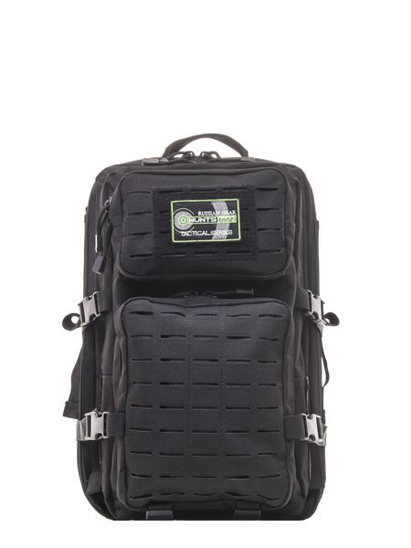 Рюкзак тактический RU 065 цвет Черный ткань Оксфорд (Объем 35 л)