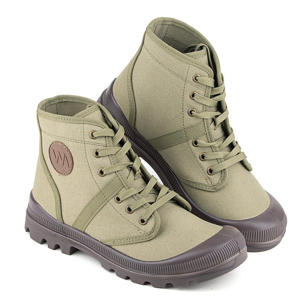 Кеды олива WG3-03-T