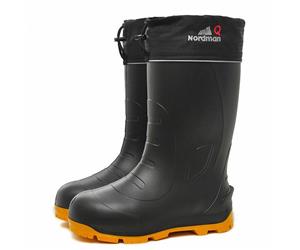 Сапоги утепленные Nordman Quaddro  черный/желтый шипы, -70С