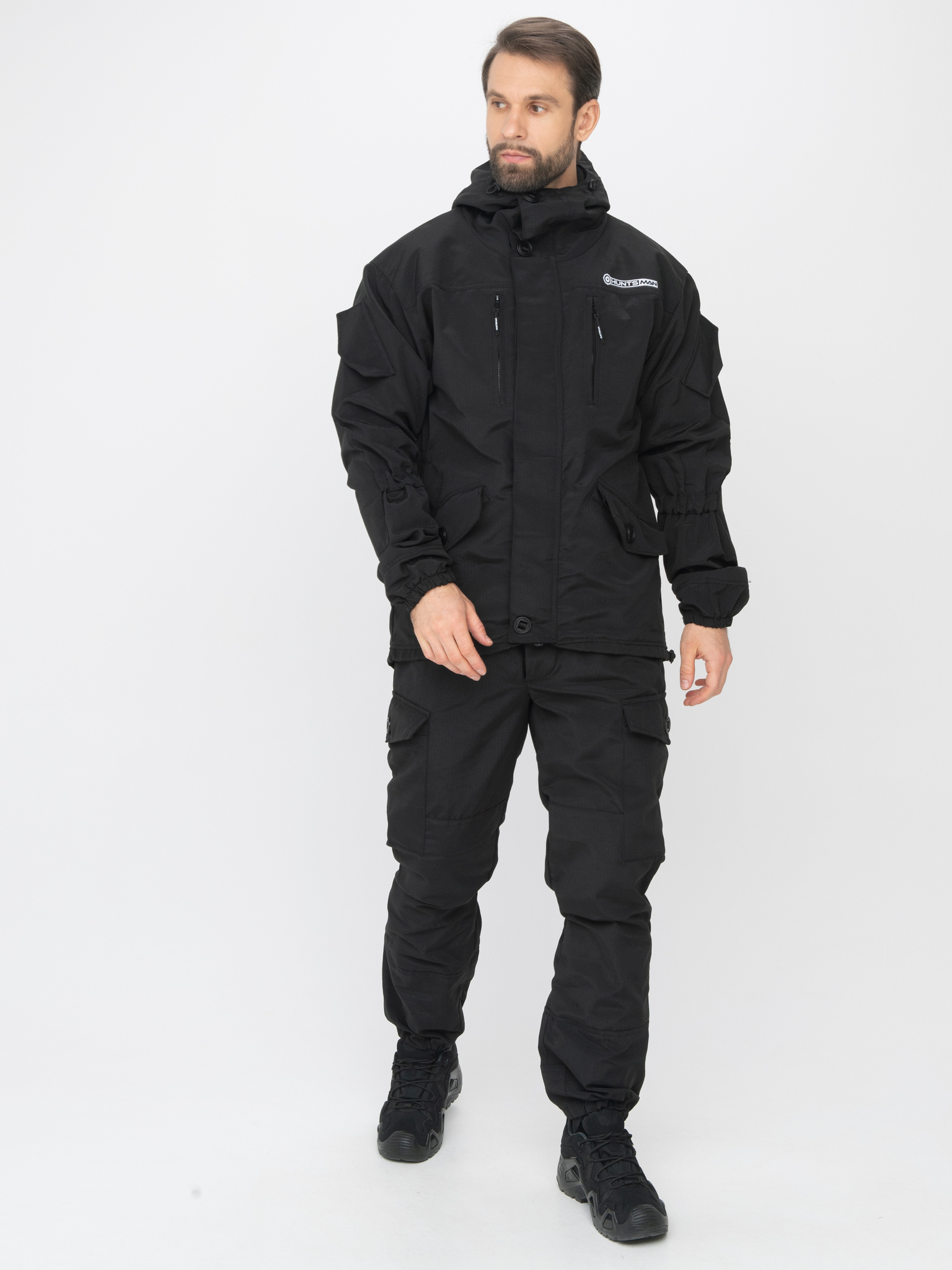 Костюм демисезонный Горка-5 ткань Смесовая Рип-Стоп Черный