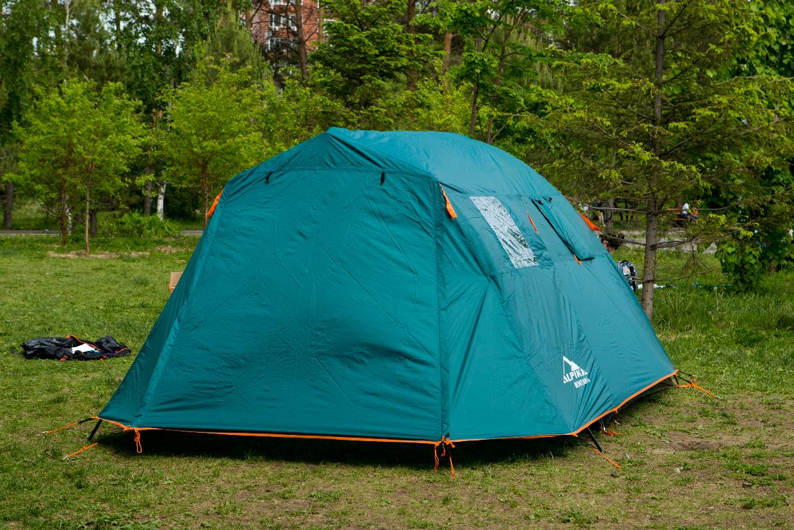 Палатка кемпинговая ALPIKA Montana-4 4-х местная