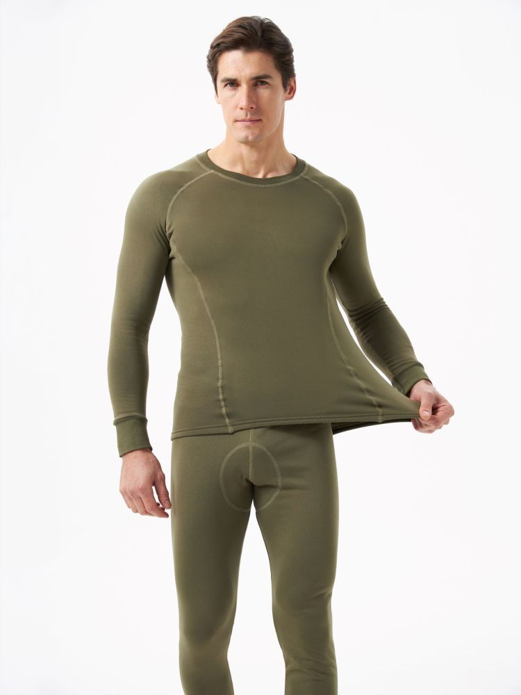 Термобелье Hobo Pro DryWarm стрейч-флис хаки -40С