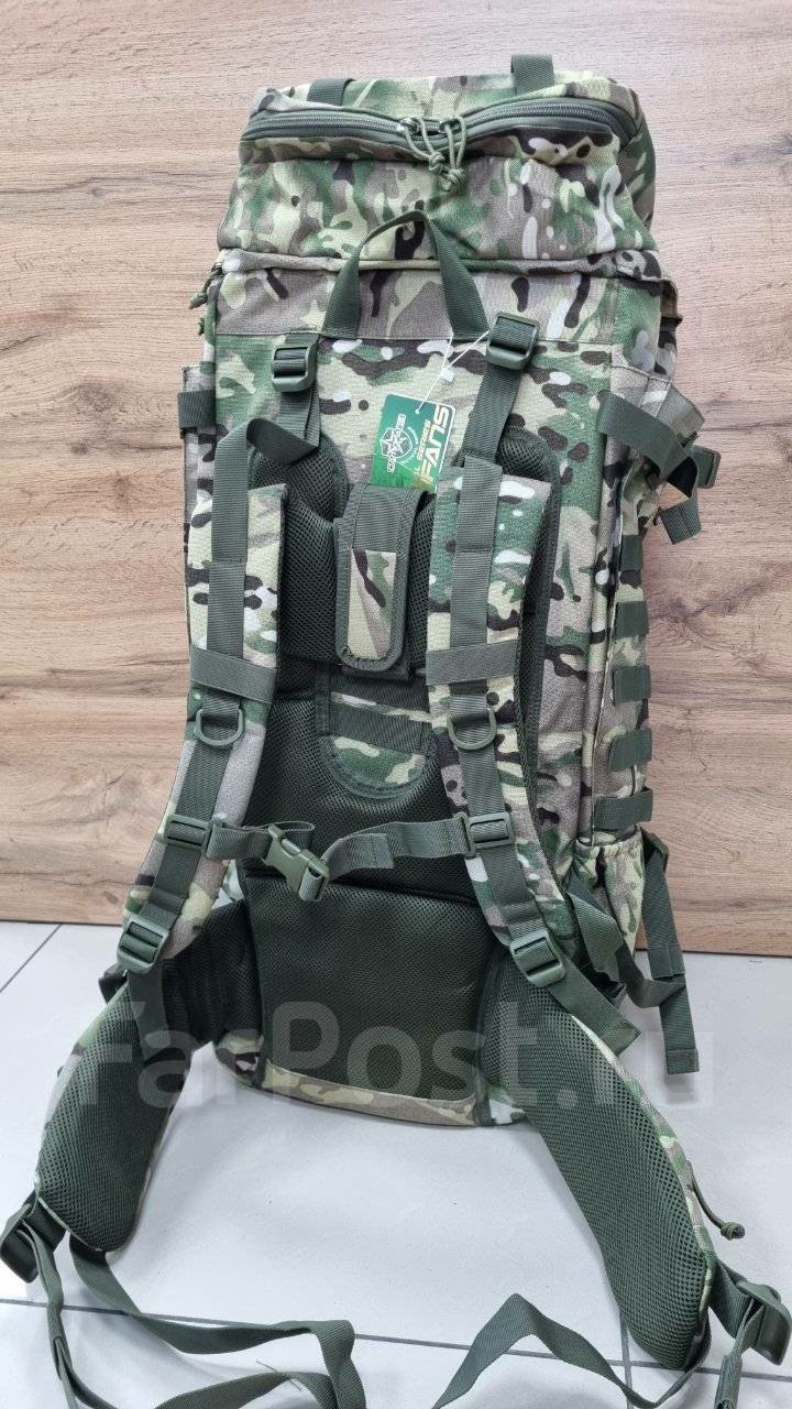 Рюкзак 90 л. Camofans CF-P-090 мультикам