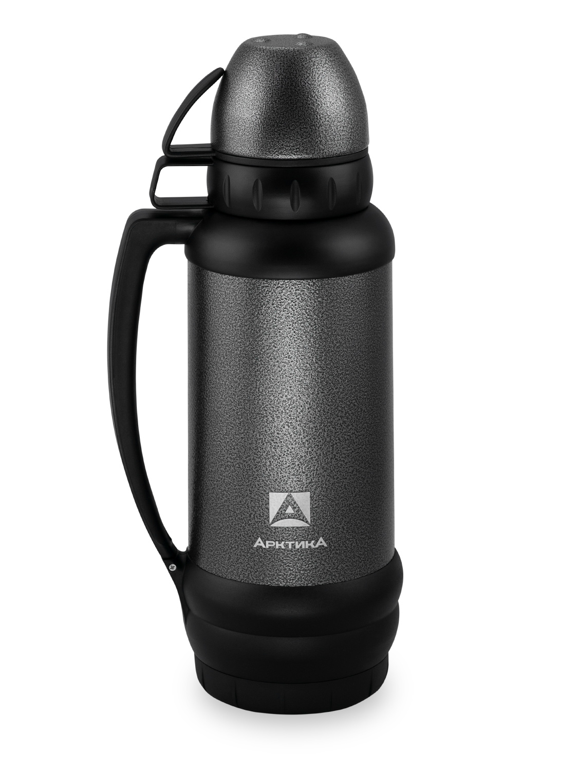Термос бытовой, вакуумный ШТОРМ, тм "Арктика",  1800 мл, арт. 109-1800М (чёрный)