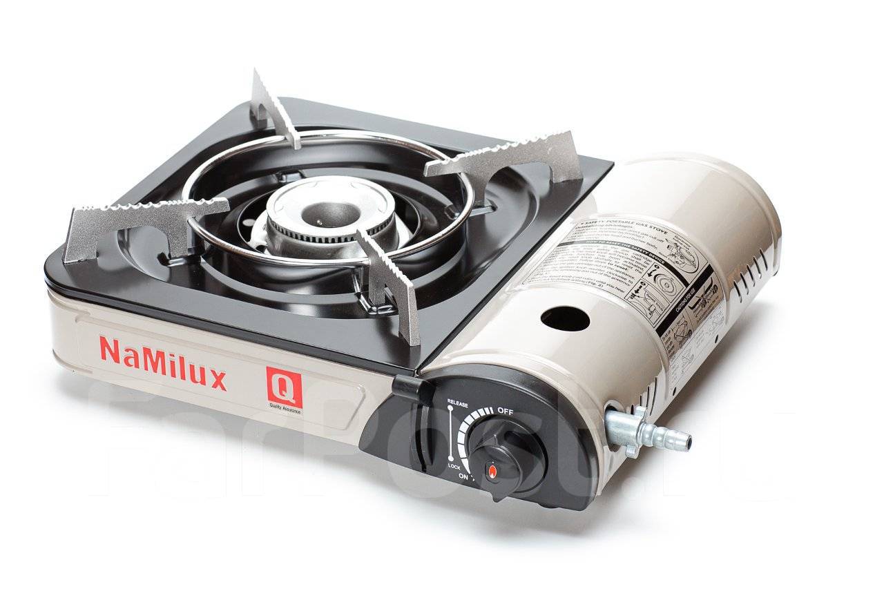 Газ плита NaMilux NA-P3315PF/NA161 PF/2W  + переходник