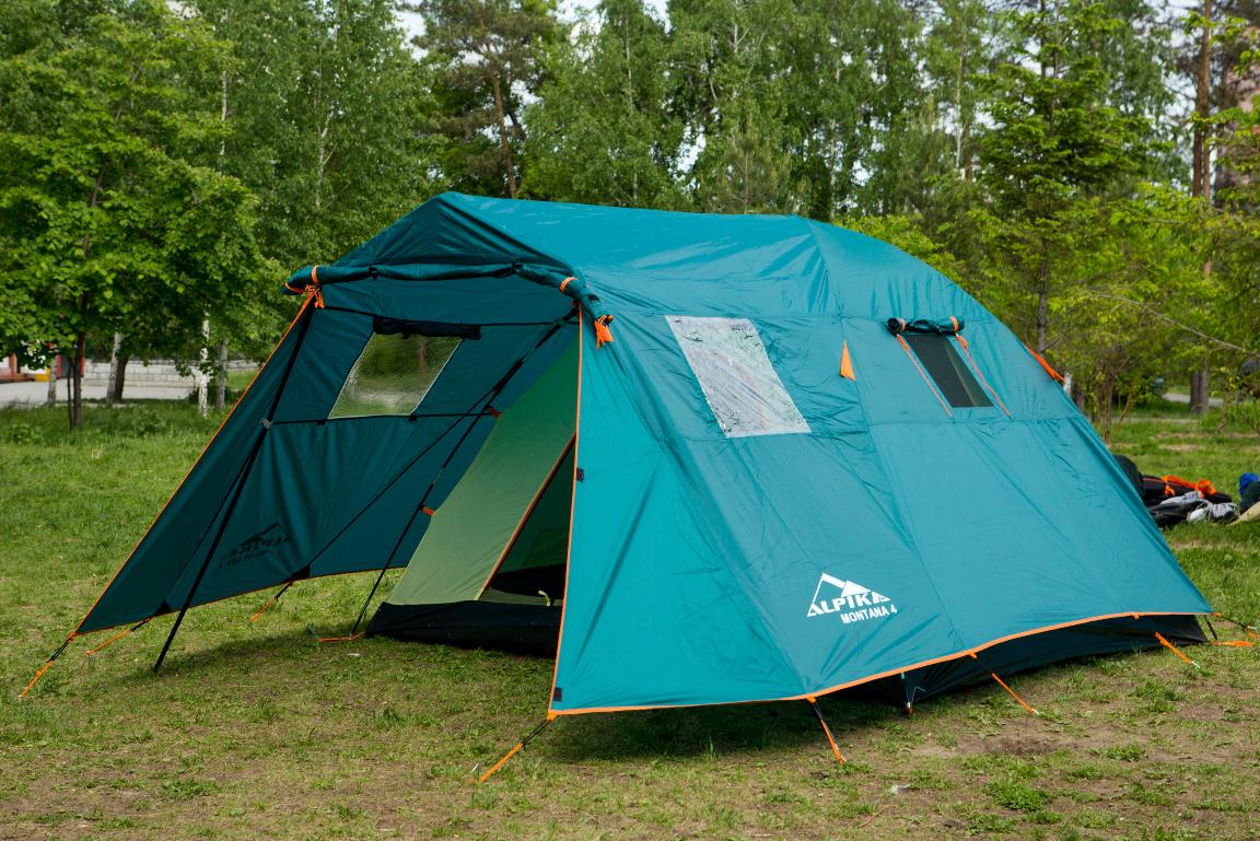 Палатка кемпинговая ALPIKA Montana-4 4-х местная
