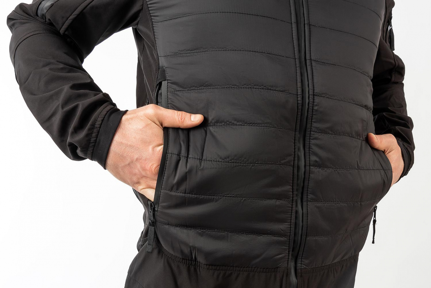 Куртка Бастион 7.62  демисезонная  мембрана софтшелл  черный