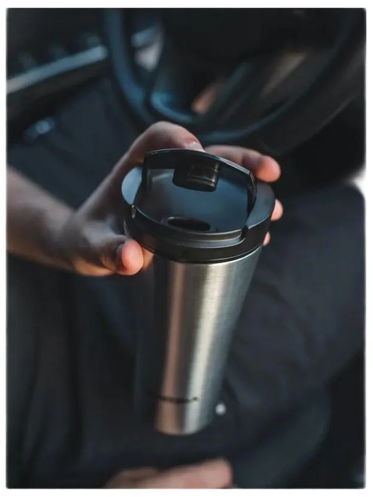 Термос-кружка вакуумная автомобильная тм "Арктика", 500 мл, 410-500P