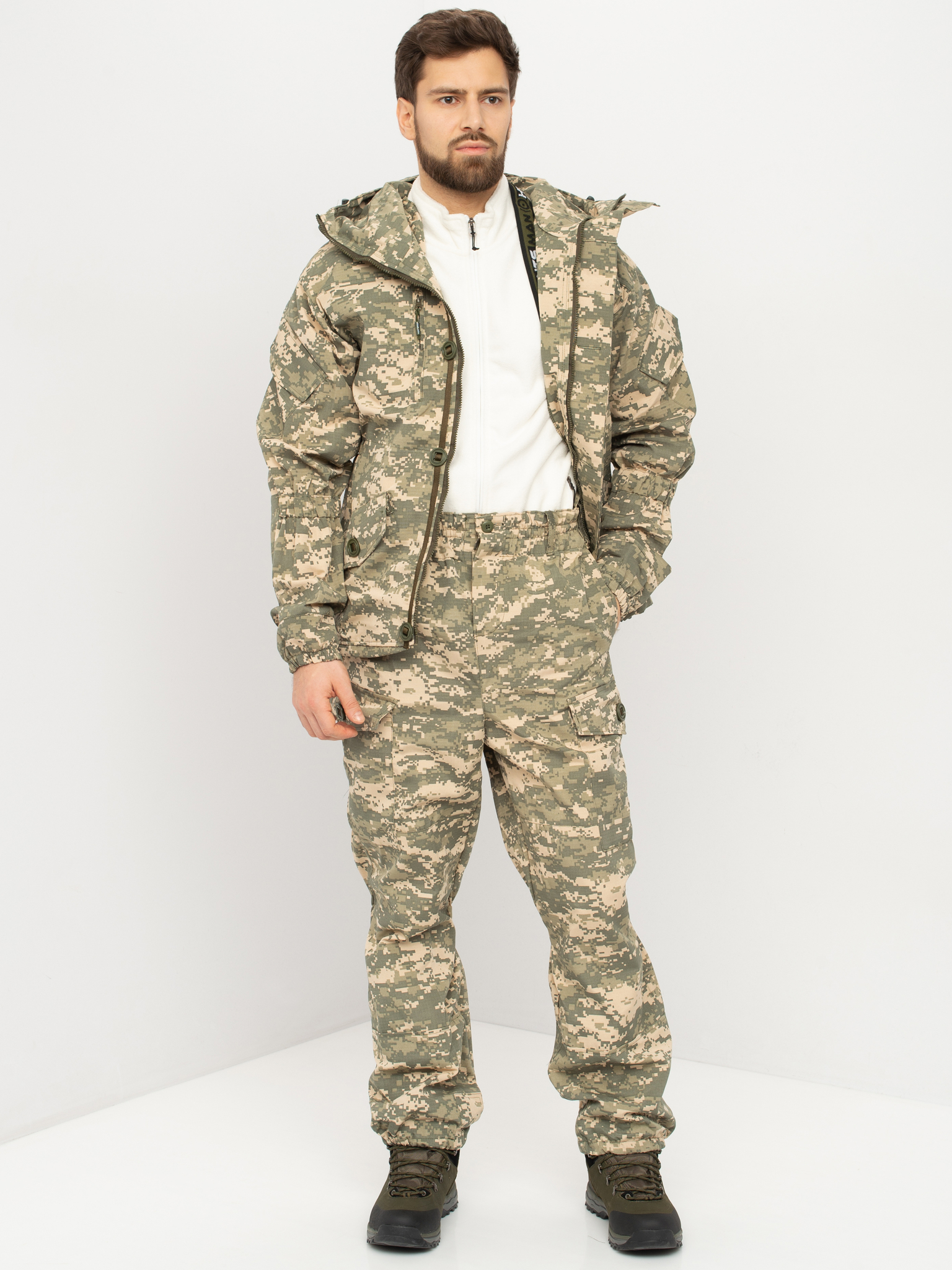 Костюм летний Горка-5 цвет 128/2 (светлый пиксель) Рип-Стоп