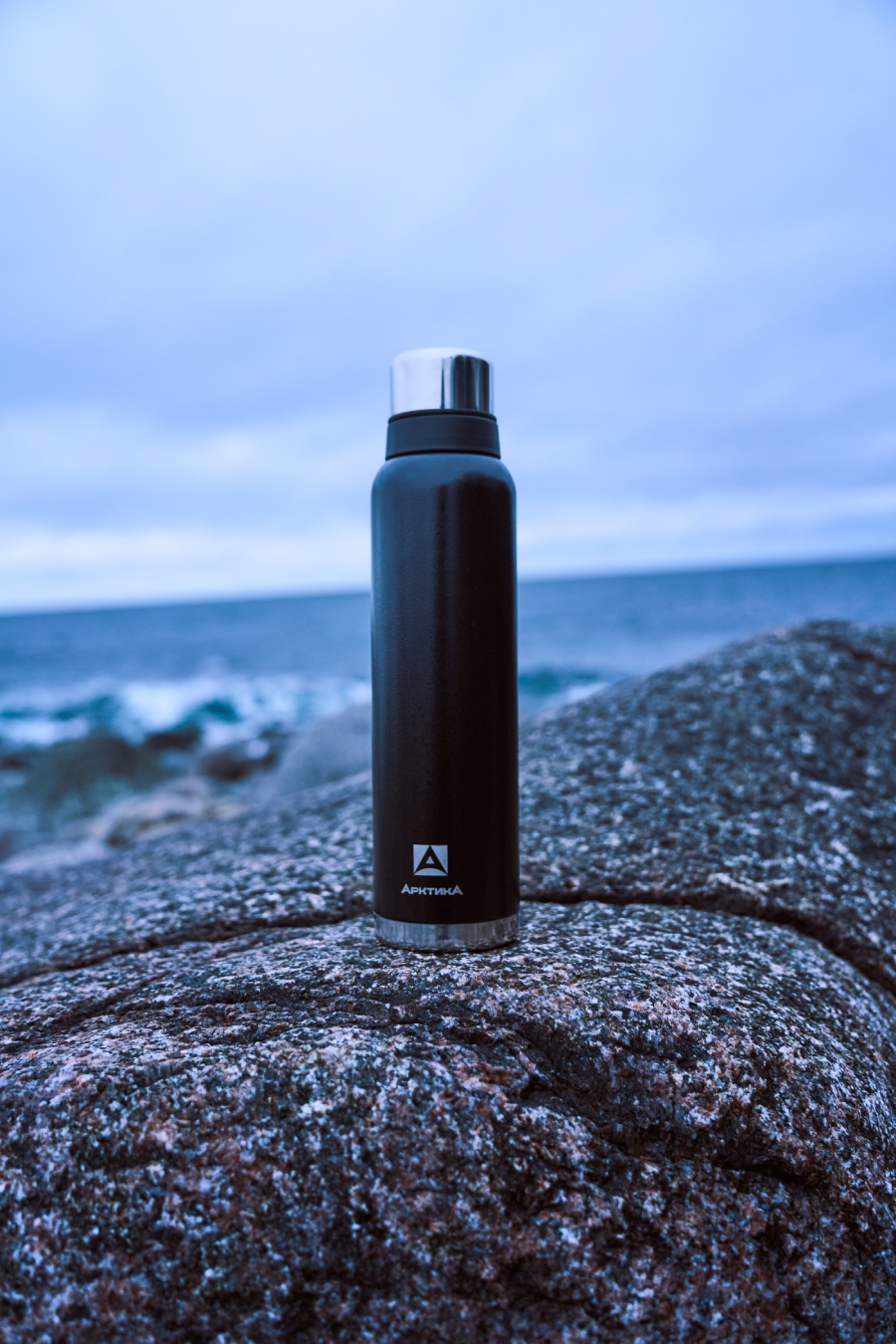 Термос бытовой (для напитков), тм "Арктика", 1600 мл, арт. 106-1600 (чёрный)