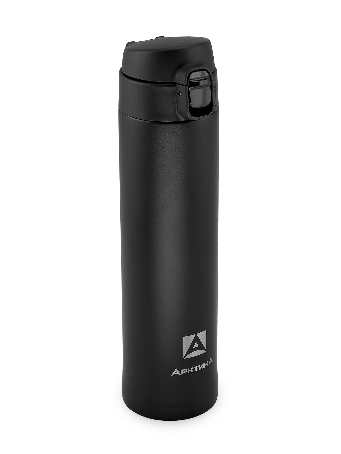 Термос питьевой  вакуумный, бытовой, тм "Арктика", 520 мл, 701-520 текстурный черный
