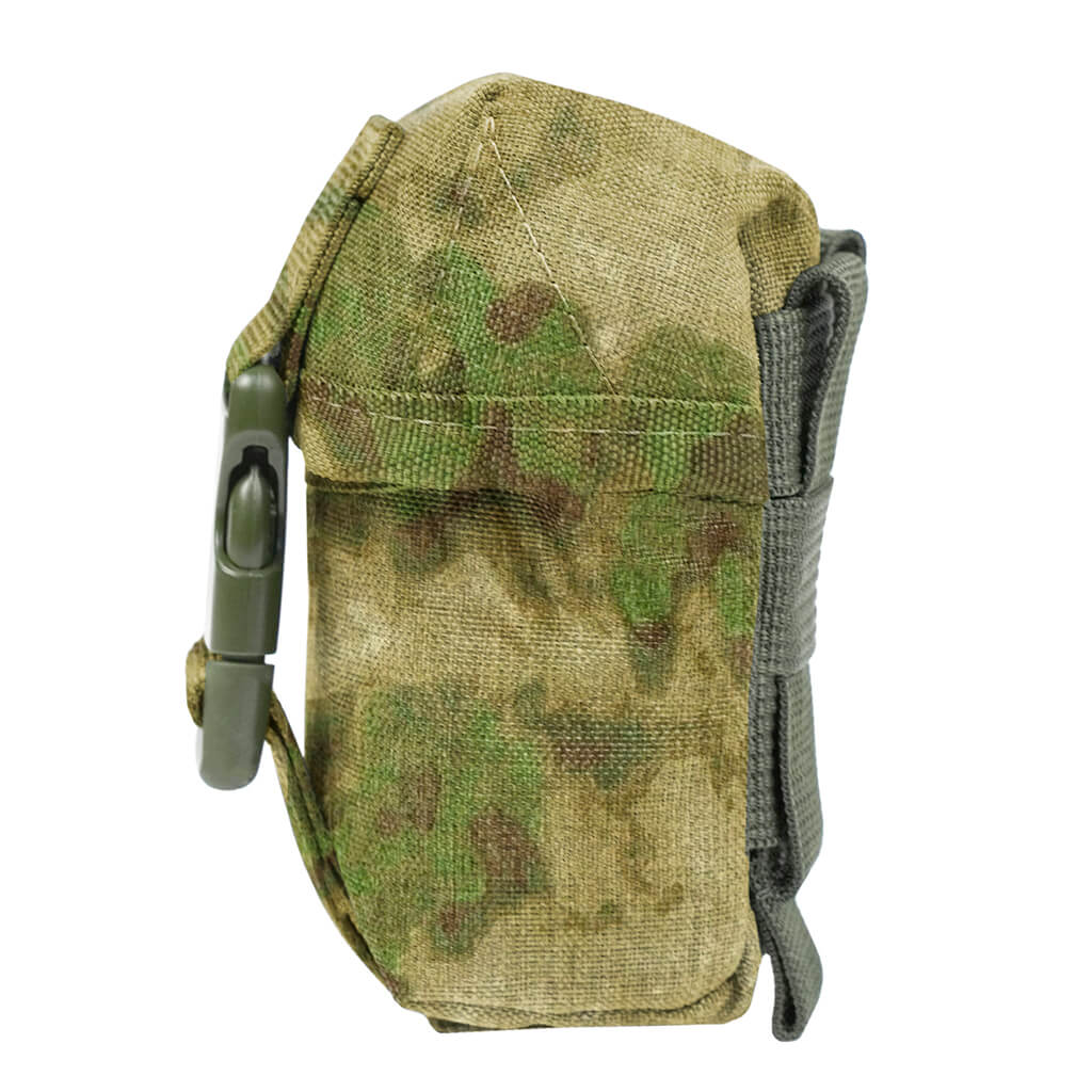 Подсумок гранатный с фастексом стропа однотон  МОХ 500 D