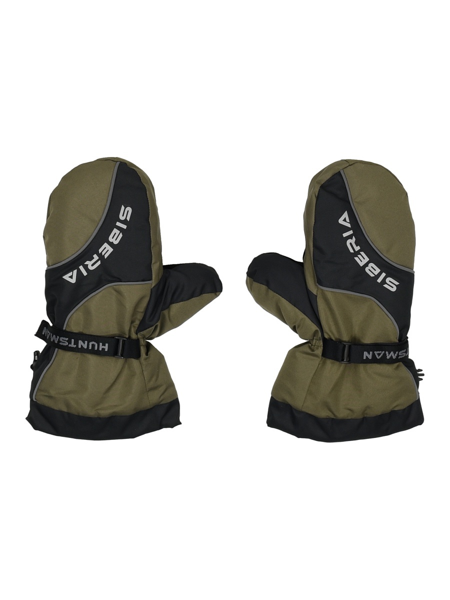 Рукавицы Siberia цвет Хаки/Черный ткань Breathable